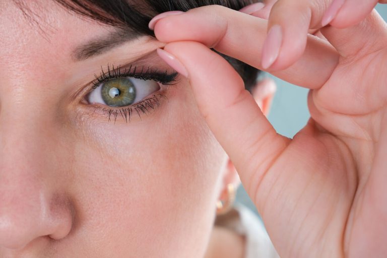 Woman Eyelids